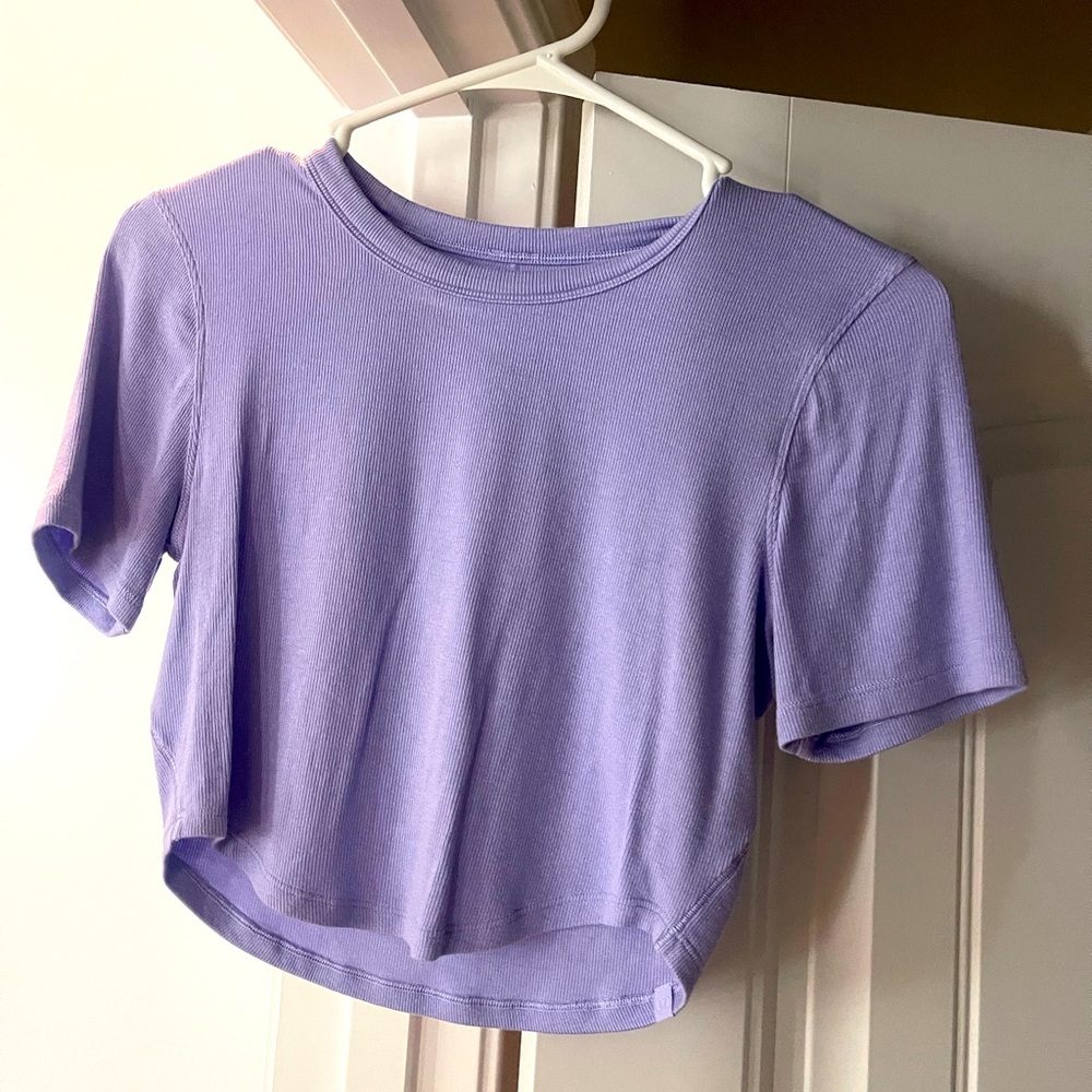 Lululemon Hold Tight Cropped T-Shirt